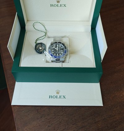 Rolex Gmt-master Ii Batman Full Set Nuovo 3 24