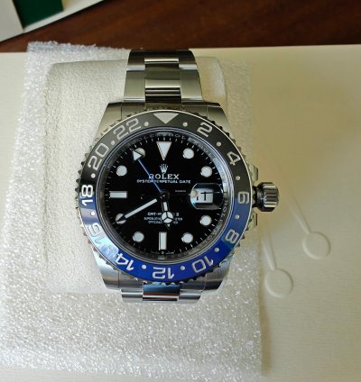 Rolex Gmt-master Ii Batman Full Set Nuovo 3 24