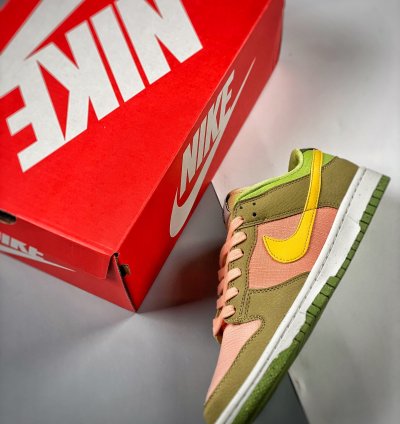 Nike Dunk Low Sun Clubarctic Orange Dm0583-800 For