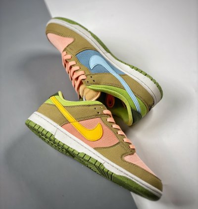 Nike Dunk Low Sun Clubarctic Orange Dm0583-800 For