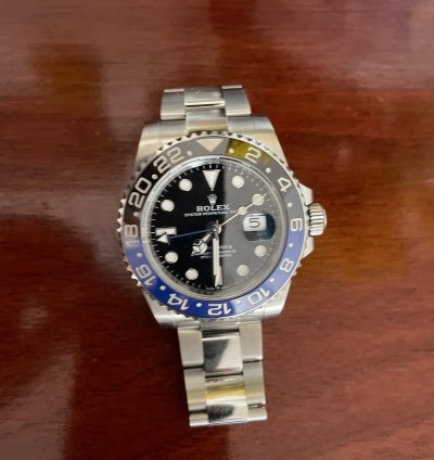 Rolex Gmt-master Ii Batman Nuevo Sin Usar Factura Joyer Oficial Mayo 2025
