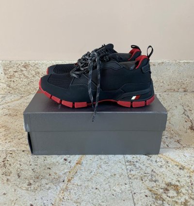 Low Top Trainers In Black Rubio