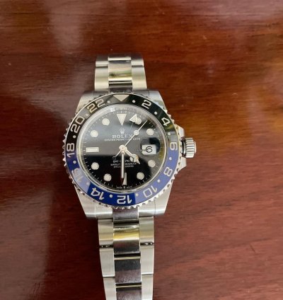 Rolex Gmt-master Ii Batman Nuevo Sin Usar Factura Joyer Oficial Mayo 2025