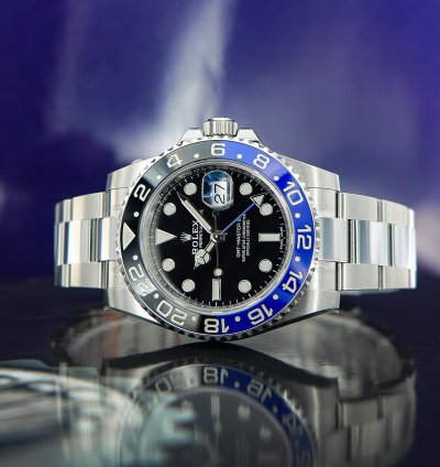 Rolex Gmt-master Ii Batman Ref 116710blnr Full Stickers 2018 Nos