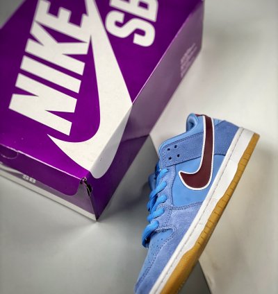 Nike Sb Dunk Low Phillies University Blueteam Red-white For