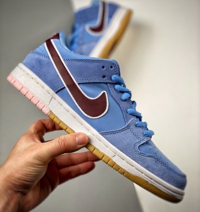 Nike Sb Dunk Low Phillies University Blueteam Red-white For