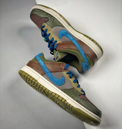 Nike Dunk Low Nh Cacao Wowmarina-rough Green-pilgrim For