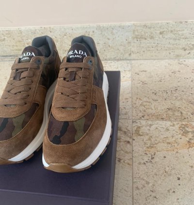 Low Top Trainers In Sigaro Mimetico