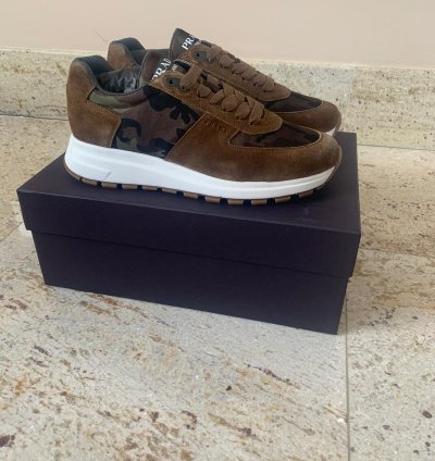 Low Top Trainers In Sigaro Mimetico