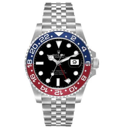 Rolex Gmt-master Ii Blue Red Pepsi Bezel Steel Mens Watch 126710 Unworn