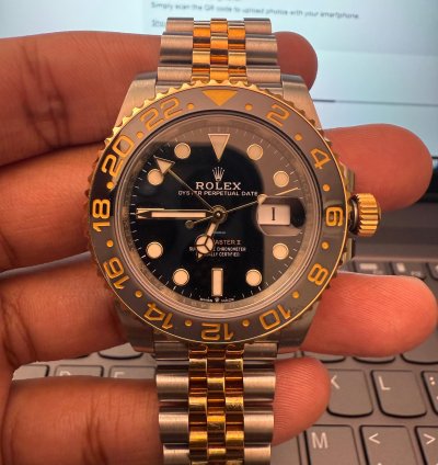 Rolex Gmt-master Ii Box And Papers No Scratches Worn On Special Occasions Only