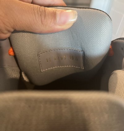 Lv Maxi Trainer Black Orange Sz11 5us