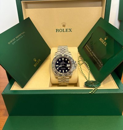 Rolex Gmt-master Ii Bruce Wayne - Jubilee - 126710grnr - 2025