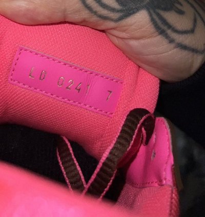 Lv Monogram Trainers Lv7 Us9