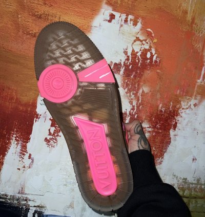 Lv Monogram Trainers Lv7 Us9