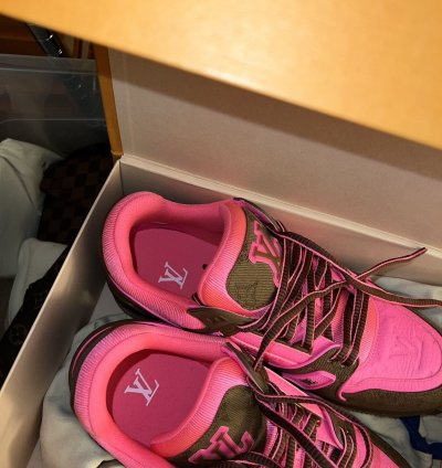 Lv Monogram Trainers Lv7 Us9