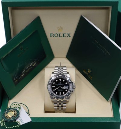 Rolex Gmt-master Ii Bruce Wayne - New March 2025