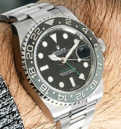 Rolex Gmt-master Ii Bruce Wayne 126710grnr