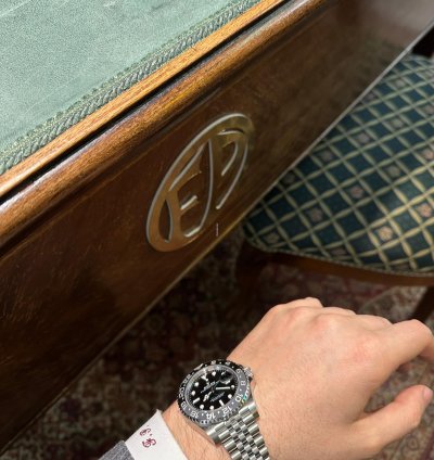 Rolex Gmt-master Ii Bruce Wayne 126710grnr Jubilee Grey Black