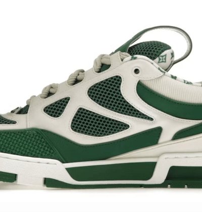 Lv Skate Sneaker Green White
