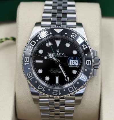 Rolex Gmt-master Ii Bruce Wayne Jubilee 126710grnr 2025 Full Set