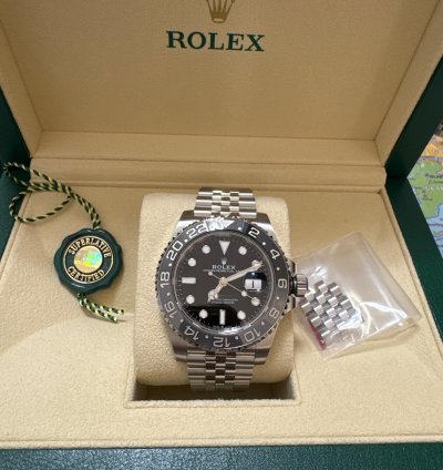 Rolex Gmt-master Ii Bruce-wayne Jubilee Bracelet Mit Full-set Unworn 07 2024