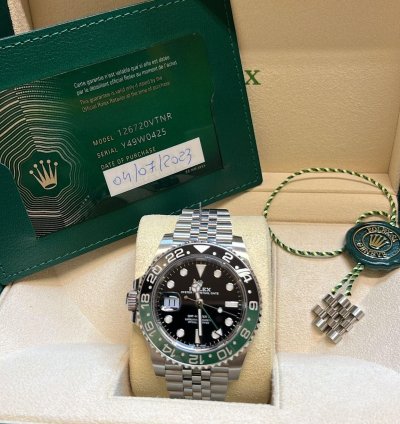 Rolex Gmt-master Ii Full Set