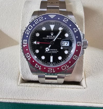 Rolex Gmt-master Ii Full Set 08 22 Neuwertig Und Ungetragen