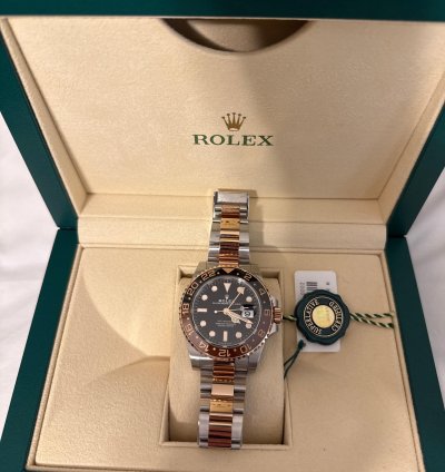 Rolex Gmt-master Ii Full Set Box And Docs