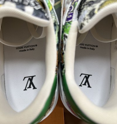 Lv Trainer Comic Motifs Multicolor ss23 By Virgil Abloh