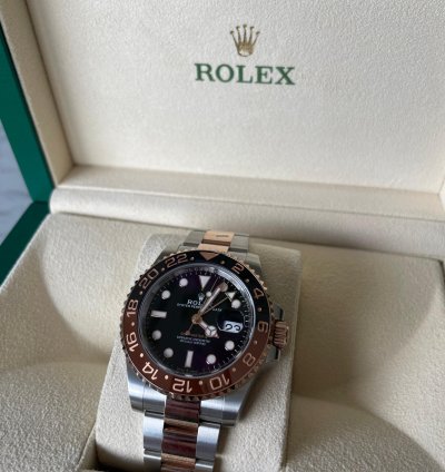 Rolex Gmt-master Ii Full Set Box And Papers Unworn