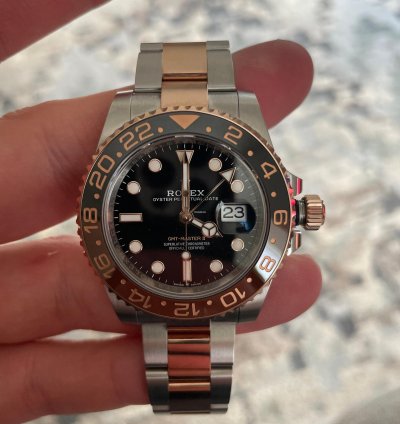 Rolex Gmt-master Ii Full Set Box And Papers Unworn