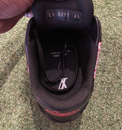 Lv Trainer Ft Nigo Black Red Hearts