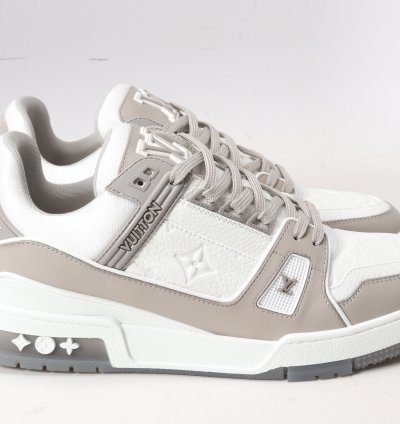 Lv Trainer Grey White Uk 7