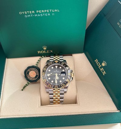 Rolex Gmt-master Ii Full Set Mit Allen Papieren Und Originalverpackung