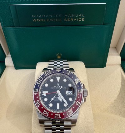 Rolex Gmt-master Ii Full Set New
