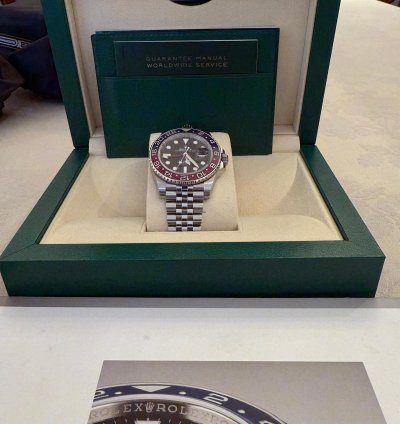 Rolex Gmt-master Ii Full Set New