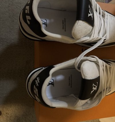 Lv Trainer Low Blackwhite 54