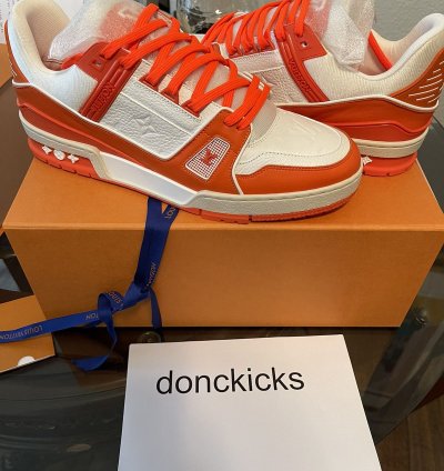 Lv Trainer Orange Size 12 lv Size 9