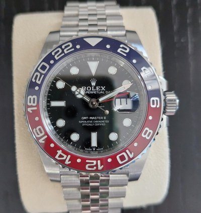 Rolex Gmt-master Ii Full Set Ungetragen 2018