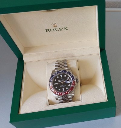 Rolex Gmt-master Ii Full Set Ungetragen 2018