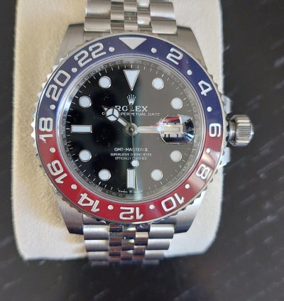 Rolex Gmt-master Ii Full Set Ungetragen 2018