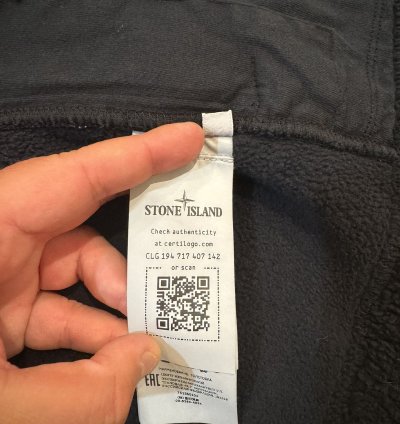 1000 Stone Island Fleece Cotton Pile Hooded Sherpa Jacket