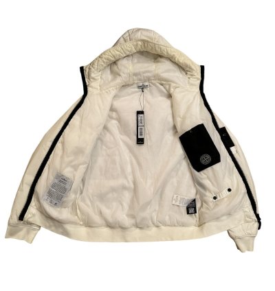 1000 Stone Island Garment Dyed Crinkle Reps Piping Jacket