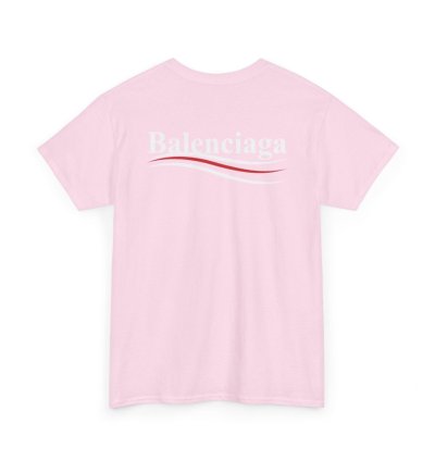 Balenciaga Election Campaign Shirt Light Pink Made In Usa S To 5xl