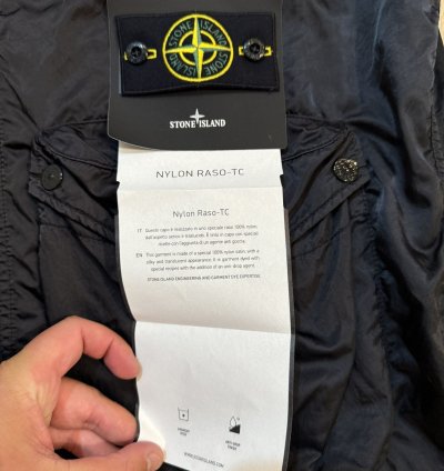 1000 Stone Island Nylon Raso-tc Vest Stone Island Gilet