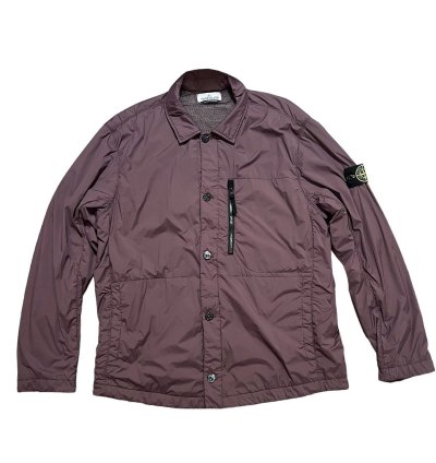 1000 Stone Island Skin Touch Nylon Tc Button Up Jacket