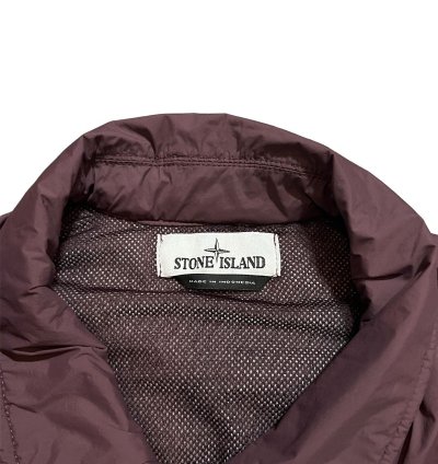 1000 Stone Island Skin Touch Nylon Tc Button Up Jacket