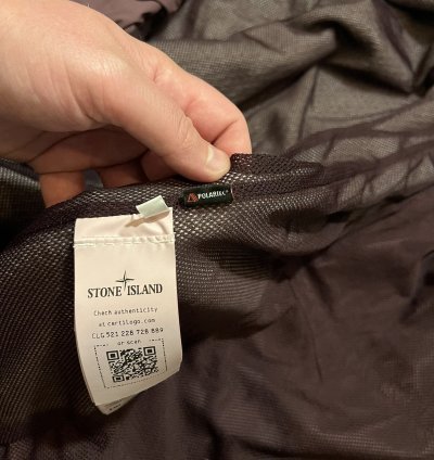 1000 Stone Island Skin Touch Nylon Tc Button Up Jacket