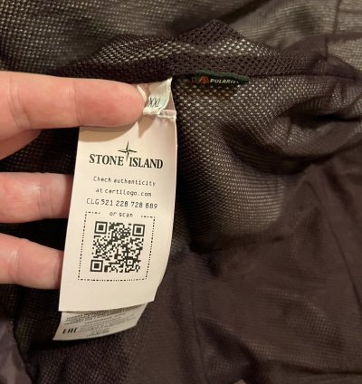 1000 Stone Island Skin Touch Nylon Tc Button Up Jacket